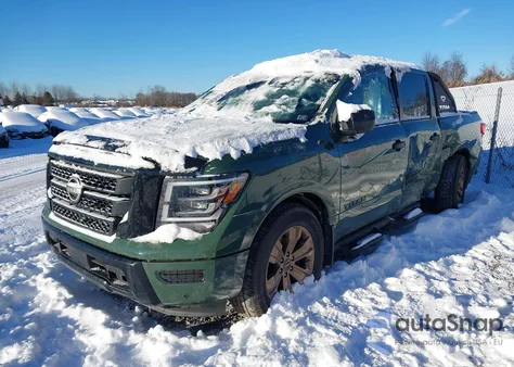 2024 Nissan Titan Sv 4X2 z USA, uszkodzony, nr VIN 1N6AA1EF3RN107836